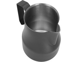 Melkopschuimkan - Koffiebeker Stoom - Melk Opschuimen - Olecranon Uitlaat - 450ML - Zwart
