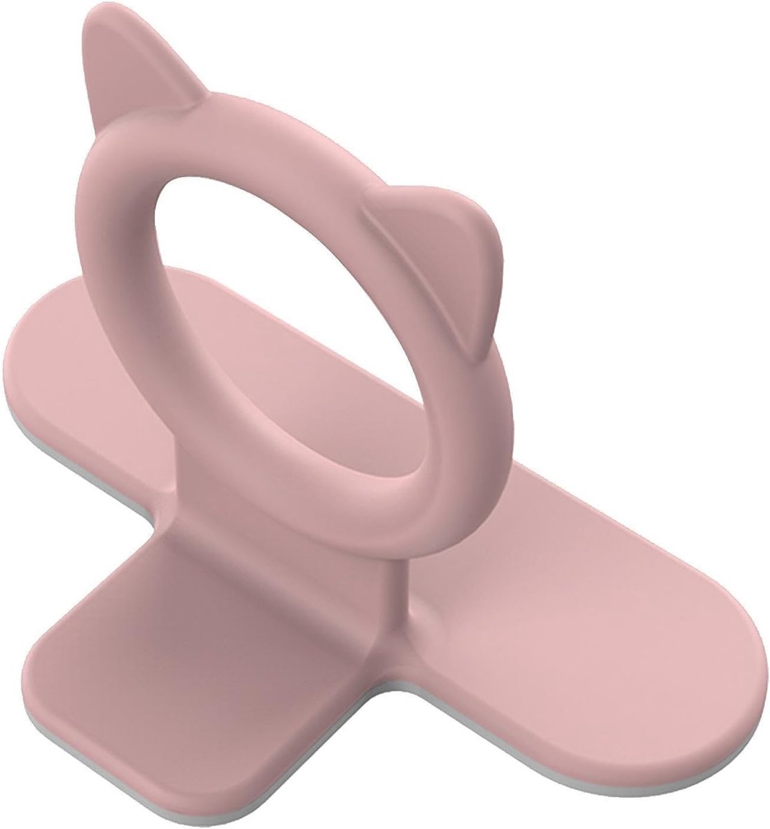 Toiletzitting Verhoging - Handvat Deksel - Hygiënisch Gebruik - Zelfklevend Ontwerp - 15 x 48 mm - Roze
