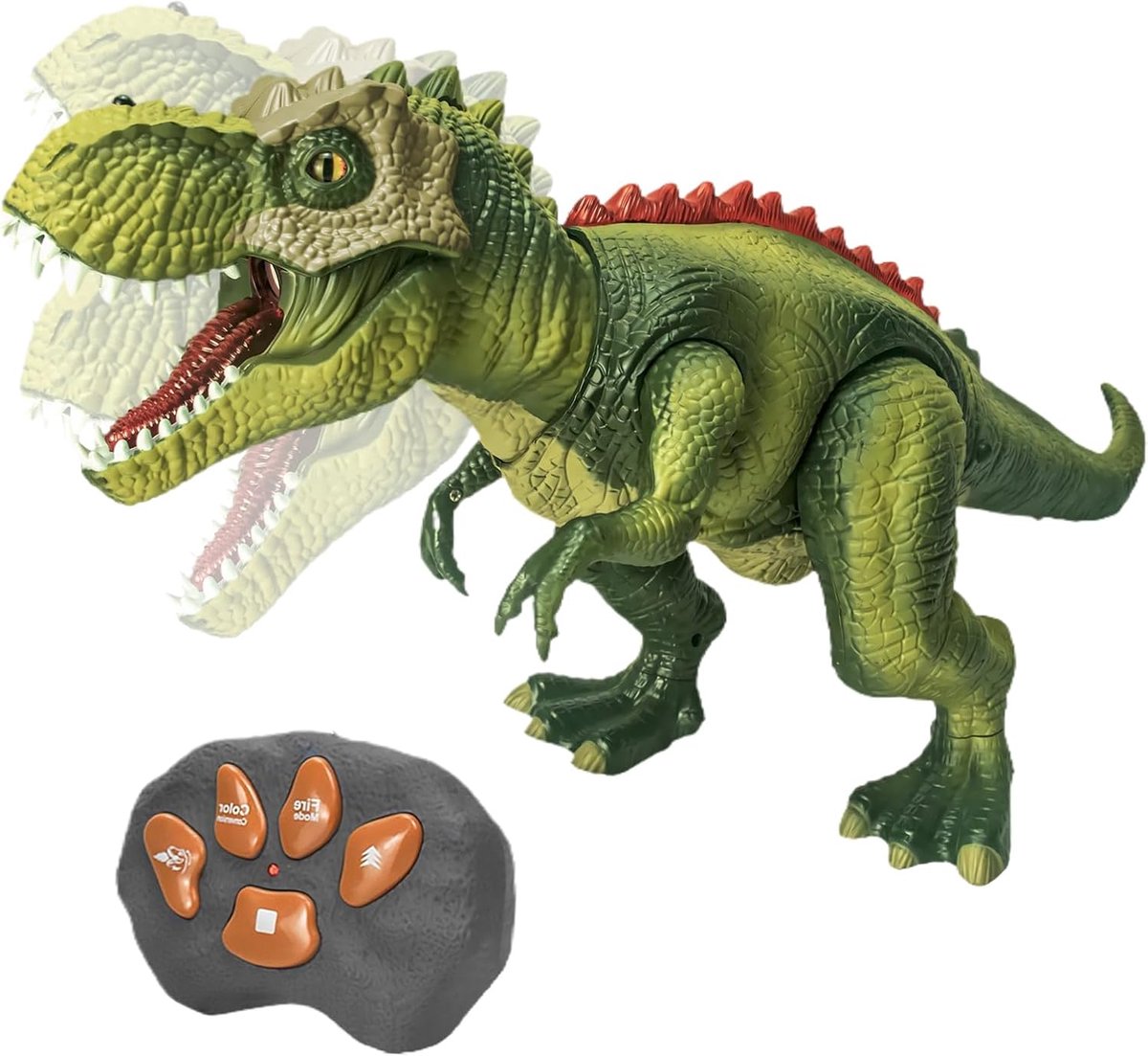 Dinosaurus Met Afstandsbediening - Elektrische Dier - Interactief Spelen - Licht en Water Spuit