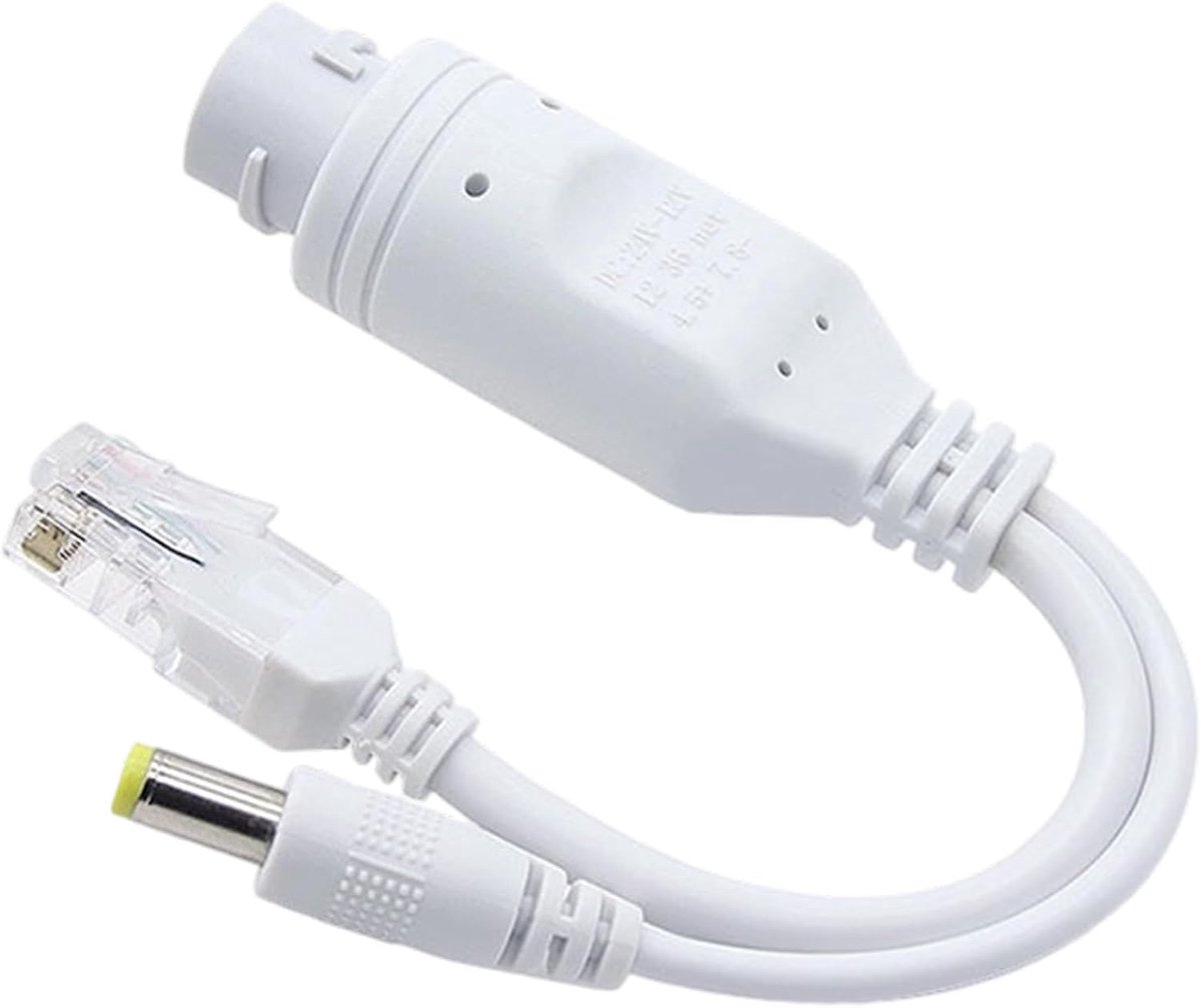 PoE Converter - Netwerk Adapter - Buiten Camera - Waterdichte Behuizing - 24V naar 12V - Zwart