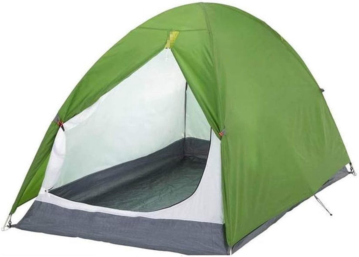 Zomer Tent - Kampeertent Outdoor - Wandelen Vrije Tijd - Eenvoudige Installatie - 2 Persoons - Groen