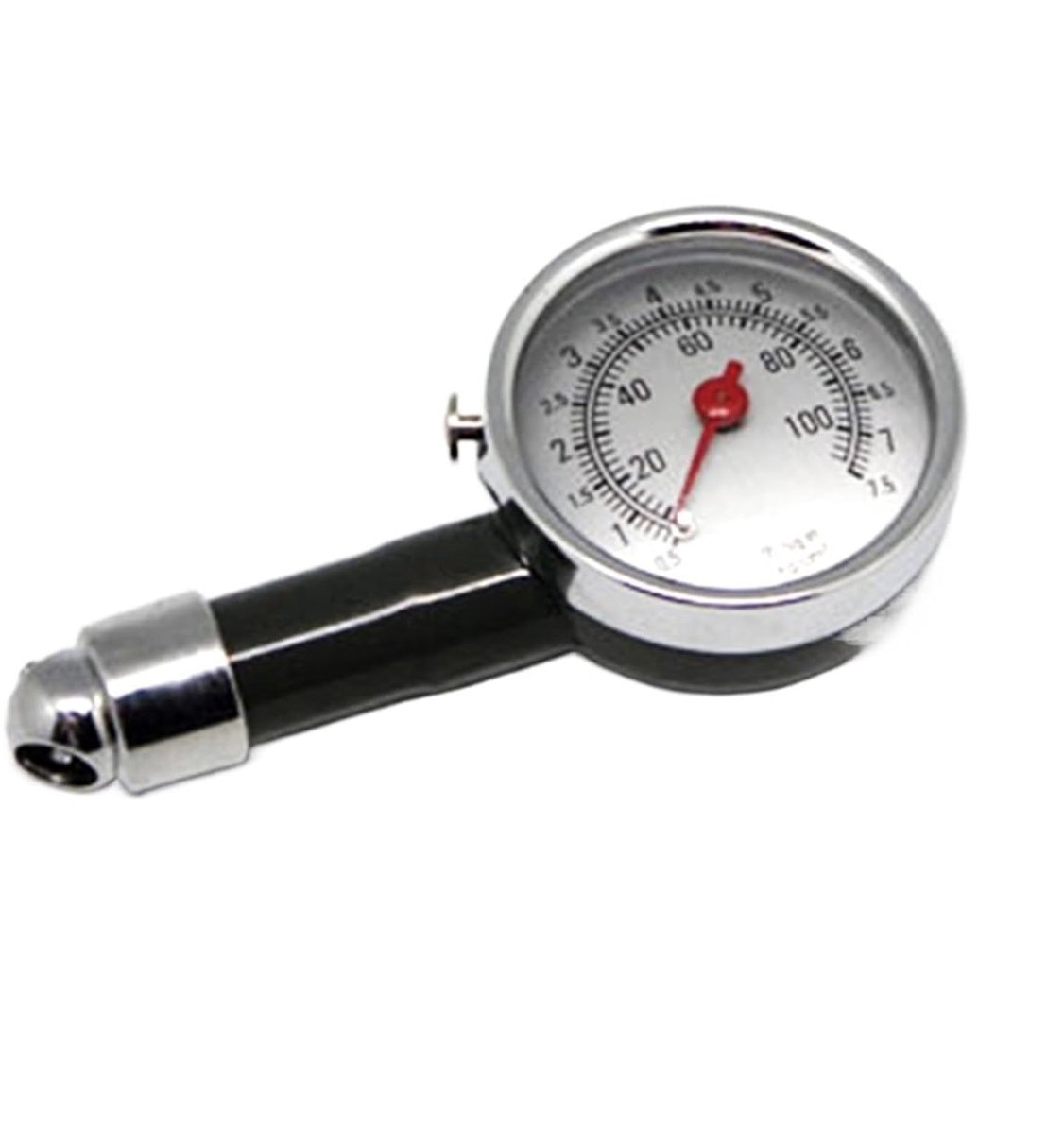 Bandenspanningsmeter - Luchtmeter Banden - Bandenspanning Controleren - Met Ontluchtingsventiel - 0-100 PSI - Metaal