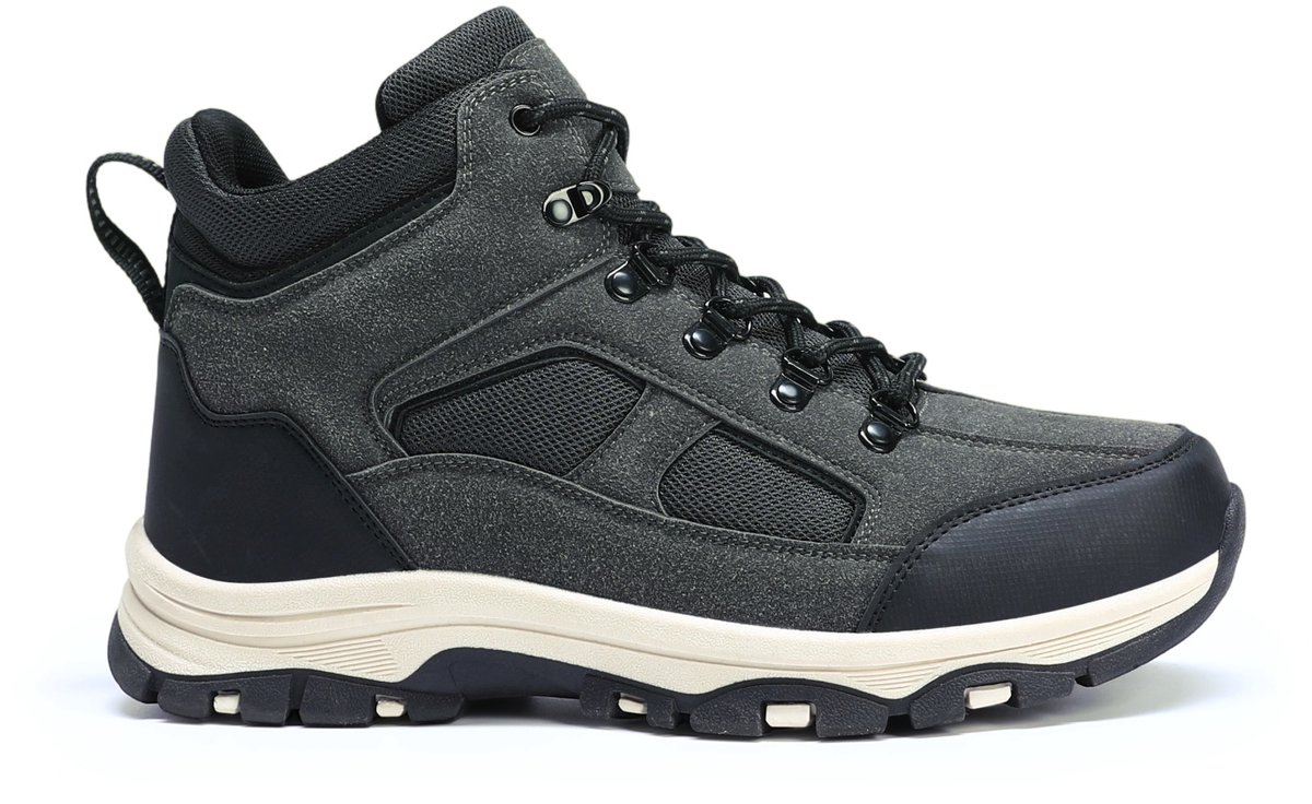YOUTHUP Heren Casual Outdoor Wandelschoen Antislip en Slijtvast 42 Zwart