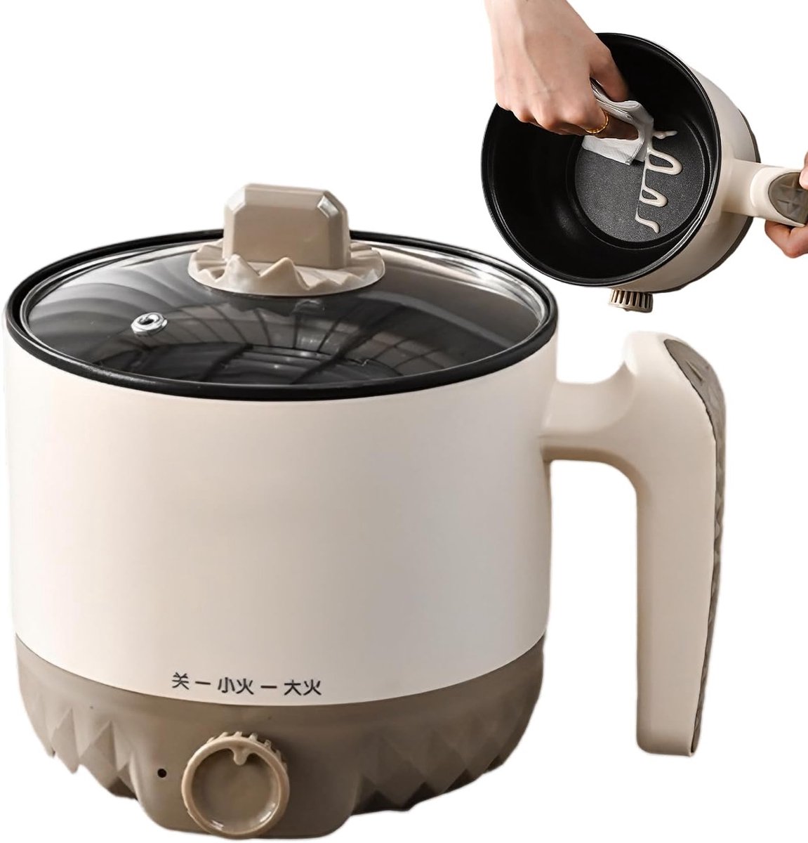 Wasmelter Elektrisch - Smeltpot Kaarsen - Kaarsen Maken - Temperatuurregeling - 18 Liter - Zwart
