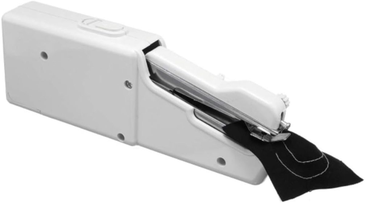 Handheld Naaimachine - Mini Naaier - Kleding Repareren - Compact Draagbaar - 21 cm - Wit