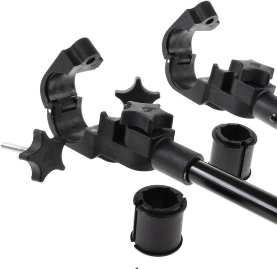 Feederarm Hengelsport - Steun Arm - Vissen Ondersteunen - Verstelbare Mount - 60 cm - Zwart — afbeelding 2