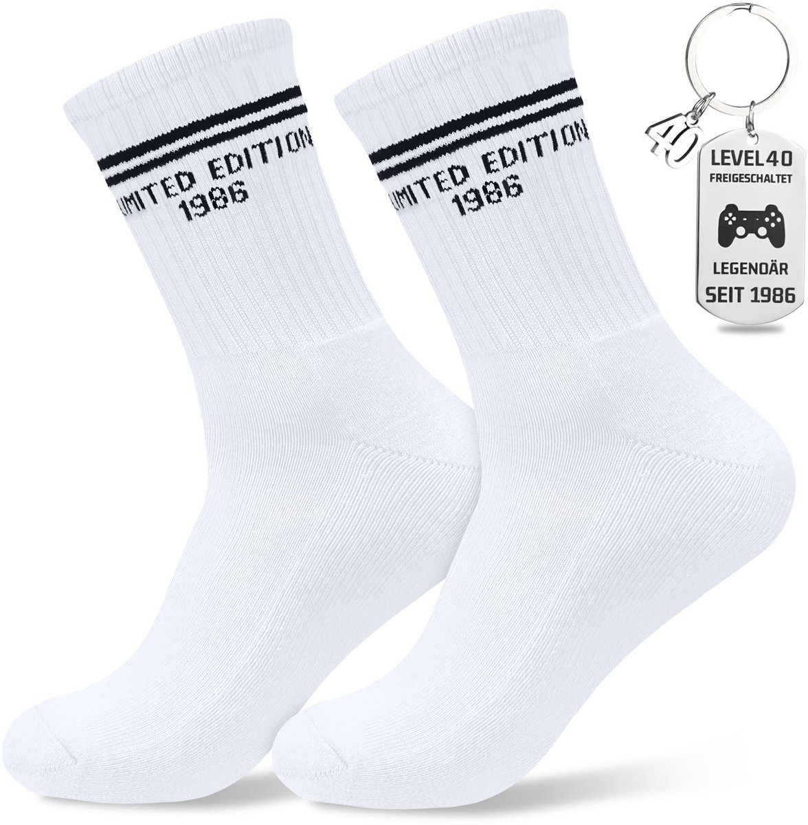 Dailygoods- Verjaardagssokken Grappig - Katoenen Sokken - Tennissokken - Sokken Heren - Sokken Dames - Geschikt voor Tieners