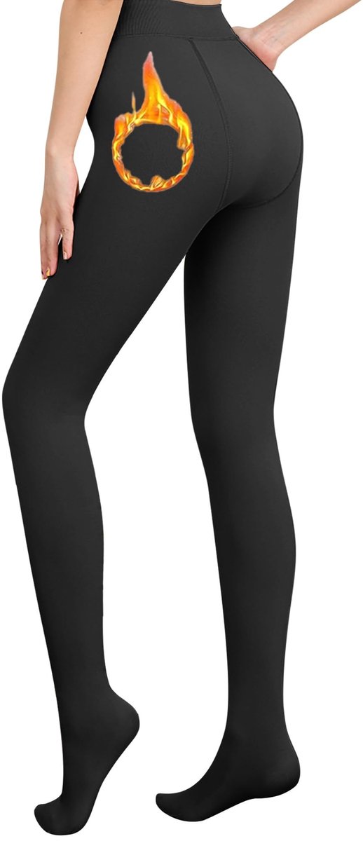 Dailygoods - Thermische Panty voor Dames - Zacht en Ondoorzichtig