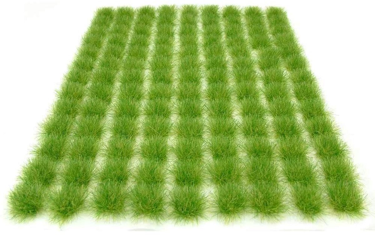 Dailygoods- Statisch Gras 98 Stuks - Zelfklevend - Kunstgras - Modellering - Wargaming - Terrain Model 3 mm - Modelgras