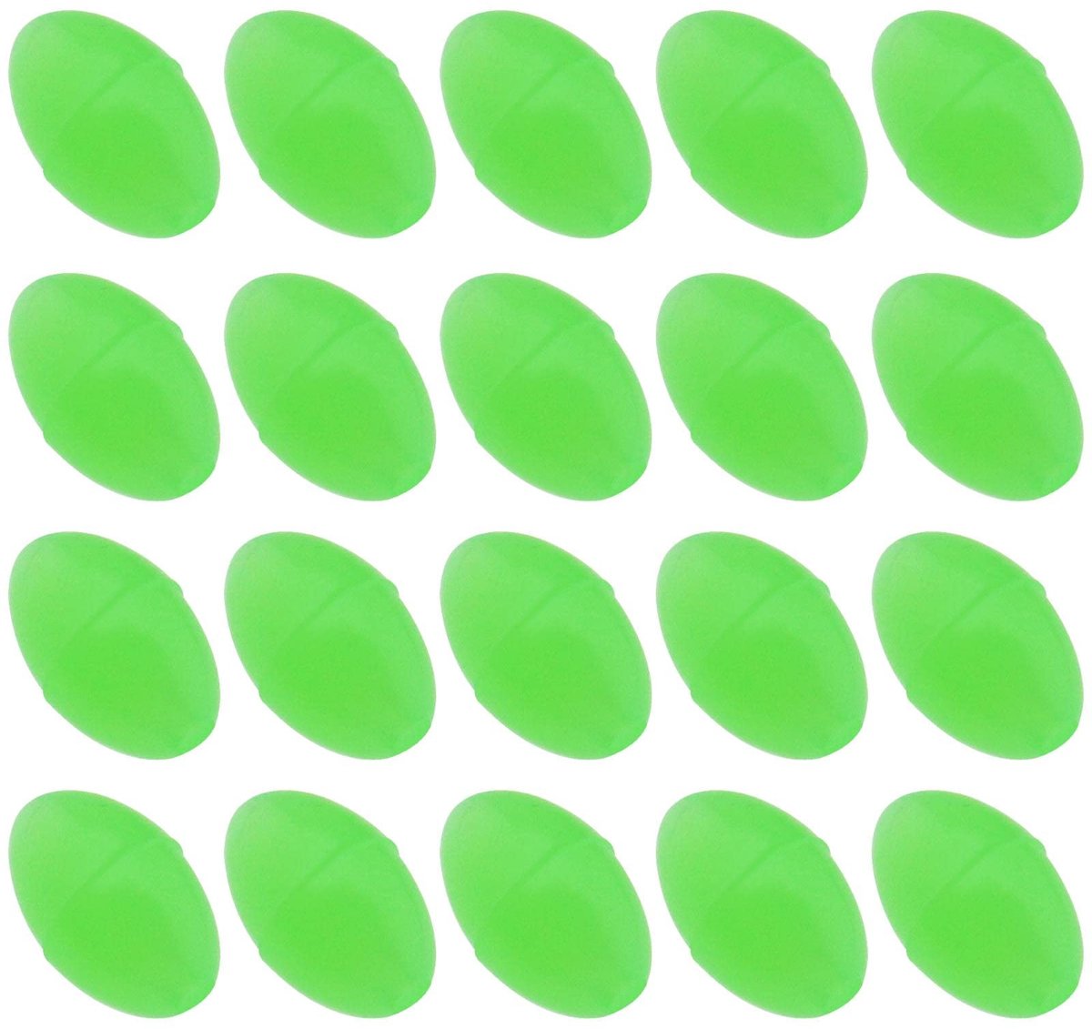 Dailygoods- Vissen Kralen 300 Stuks - Lichtgevende Kralen - PE Kralen - Visaccessoires - Eenvoudig te Installeren - Aantrekkelijk voor Vissen