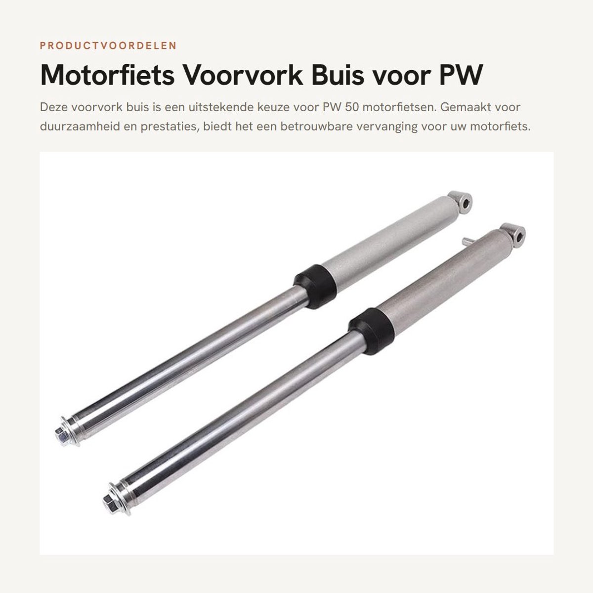 Dailygoods- Voorvork 500mm - Voorvorkpomp - Voorvorkolie - Voorvork 28 inch - Voorvork fatbike - Schokdemper Montage - Motorvork
