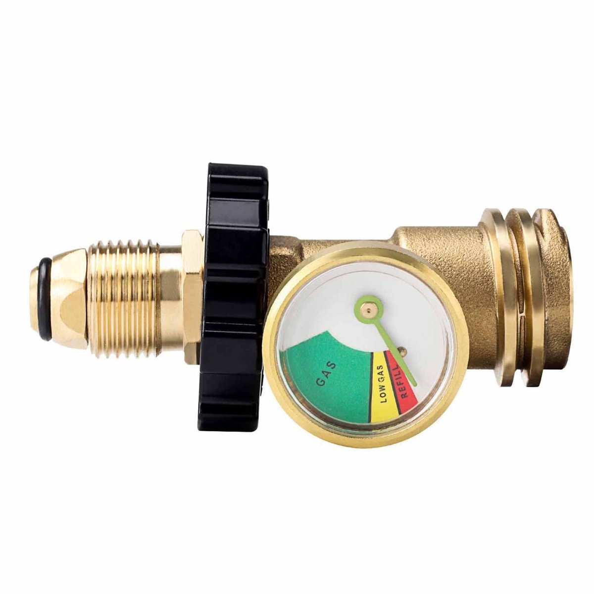 Dailygoods - Universele Propaantankmeter met Adapter voor Gasapparaten