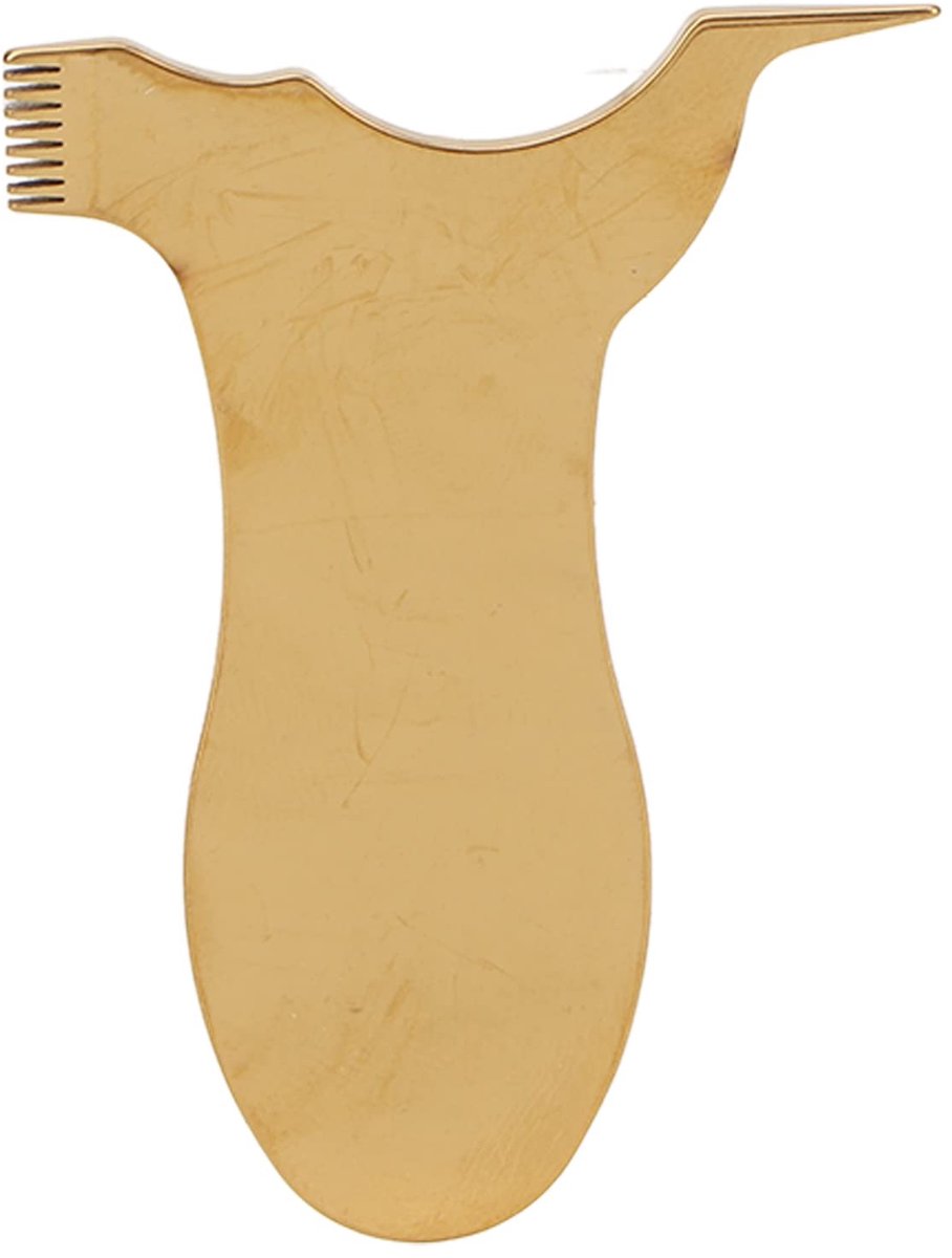 Dailygoods- Lash Lift Kam Goud - Enten Kam - Tinting Tool - Extensions Gereedschap - Curling Borstel - Schuine Vorm - Wimperspuiter