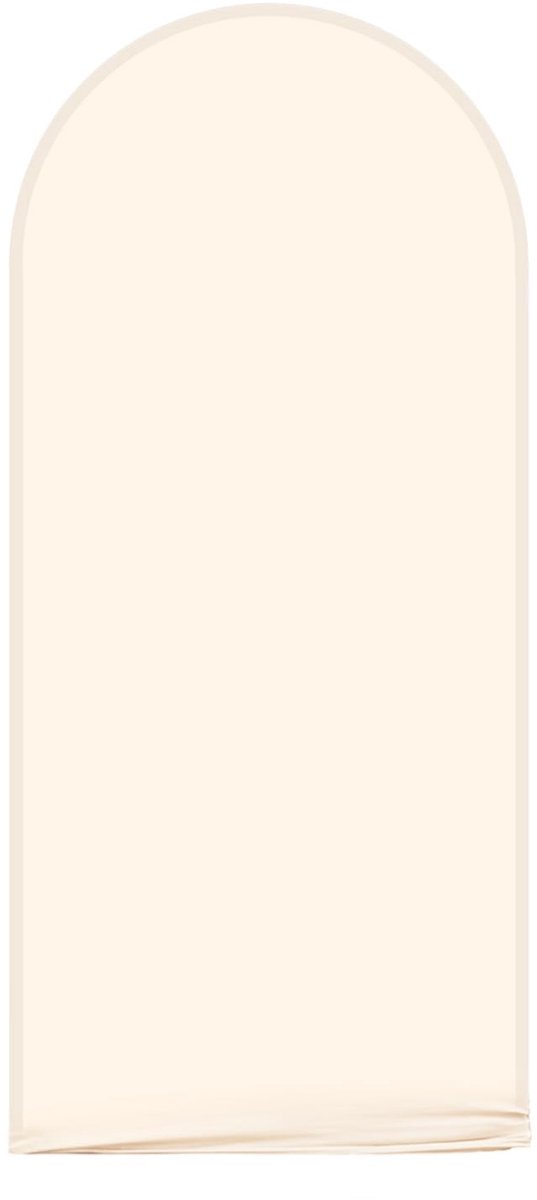 Dailygoods- Achtergrond Boogvorm 0,8 x 1,8 m - Achtergronddoek - Fotografie Achtergrond - Decoratie Bruiloft - Opvouwbaar Spandex - Lichtgewicht en Kreukvrij - Fotografieachtergrond