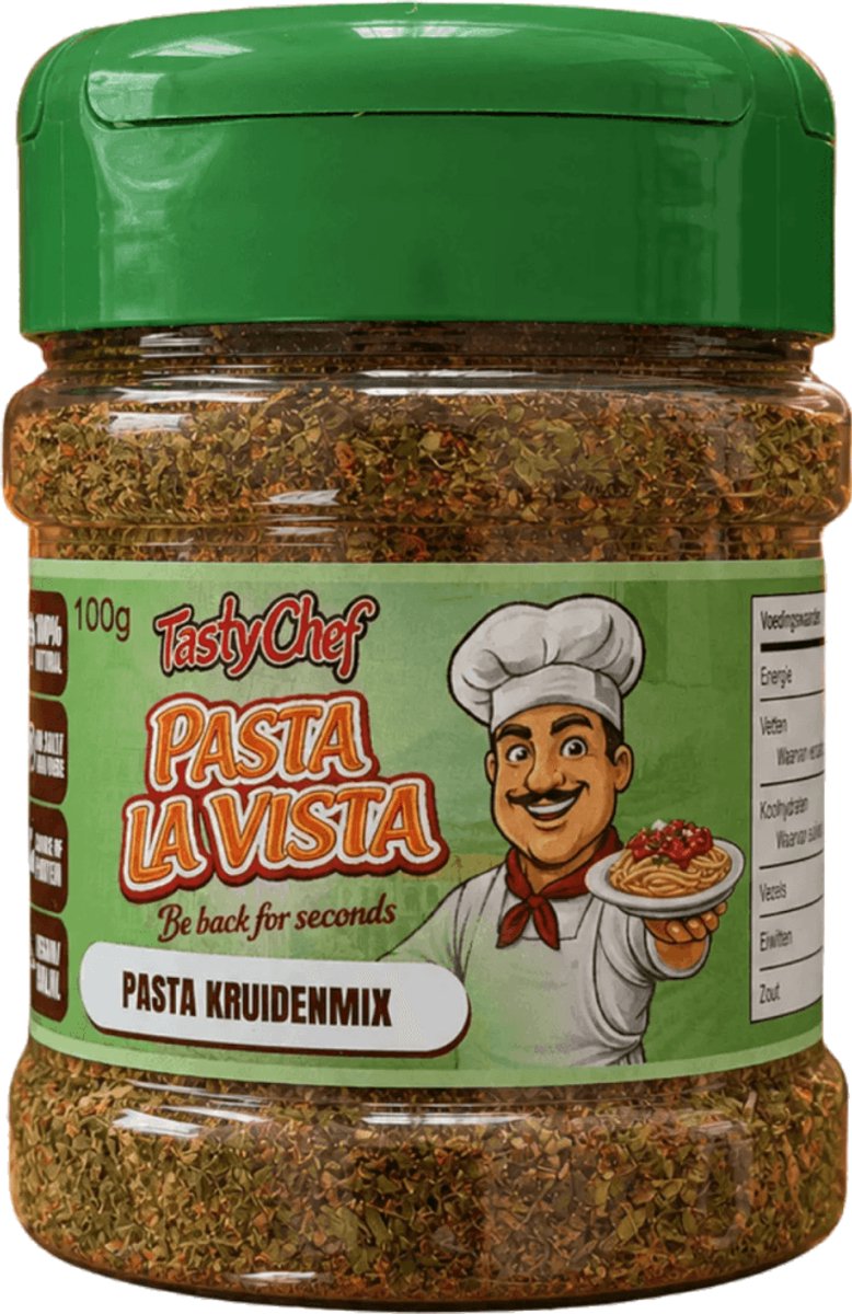 TastyChef Pasta La Vista - Pasta Kruidenmix voor pasta, lasagne & spaghetti