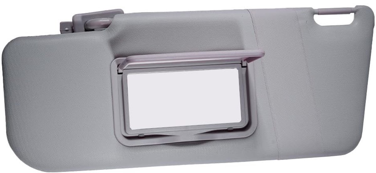 Dailygoods- Zonneklep met Spiegel - Binnenzonneklep Auto - Anti-verblindingsfunctie - Compatibel met Fiat Panda 2003-2011 - OE-nummer 735362729/735362730 - Verhoogt rijveiligheid - Auto Zonwering