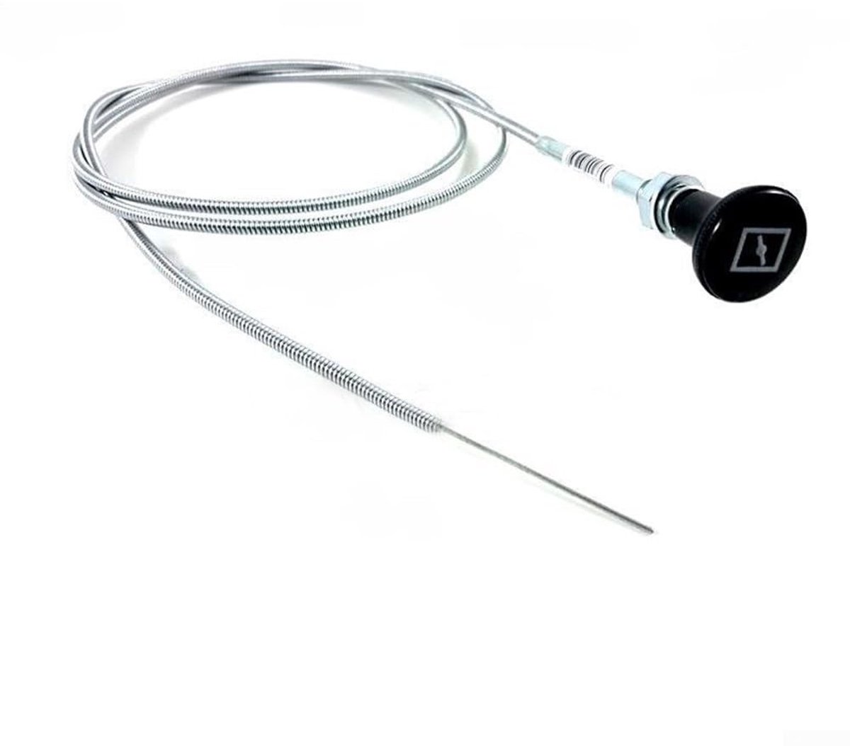 Dailygoods- Smoorkabel 160 cm - Duw-trek Smoorbedieningskabel - Carburateur Gaskabel - Duurzaam Materiaal - 50 mm Slag - Hoogwaardige Kwaliteit - Bowdenkabel