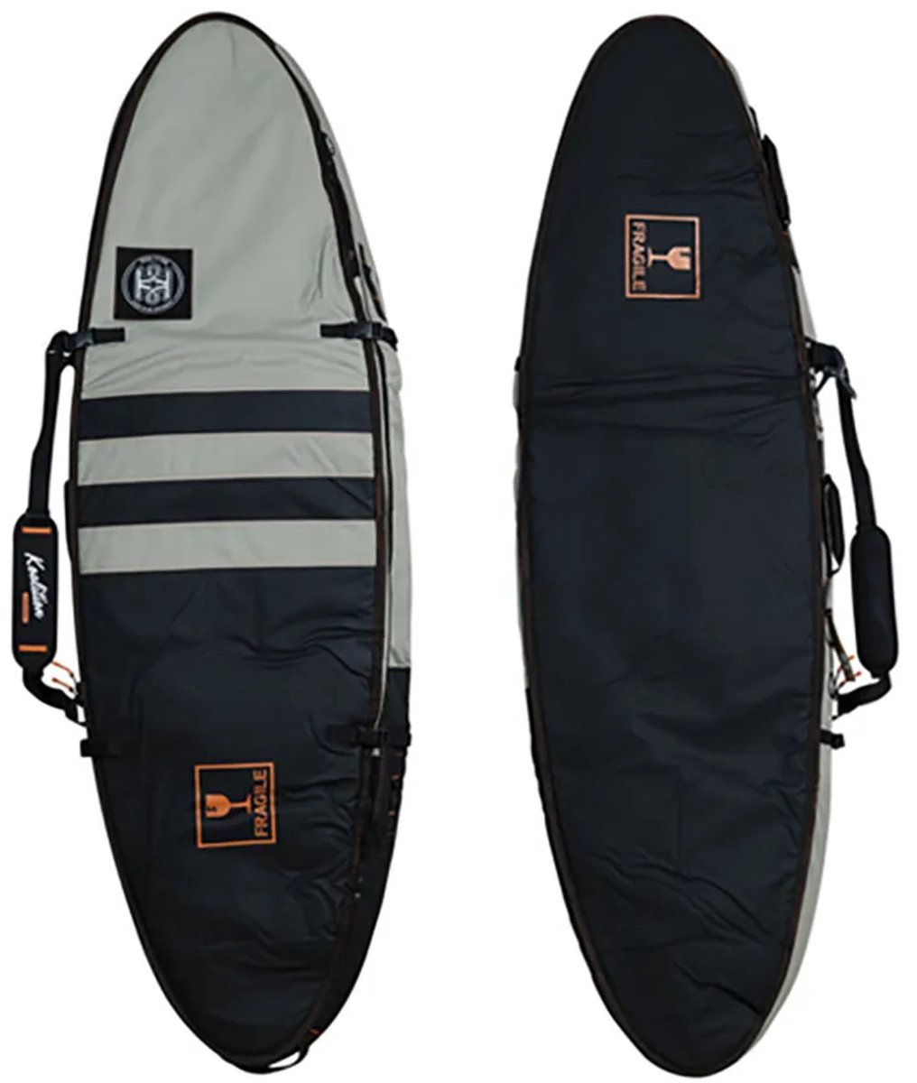 Koalition Traveller Dual Short 7´0´´ Surfboardhoes Zwart