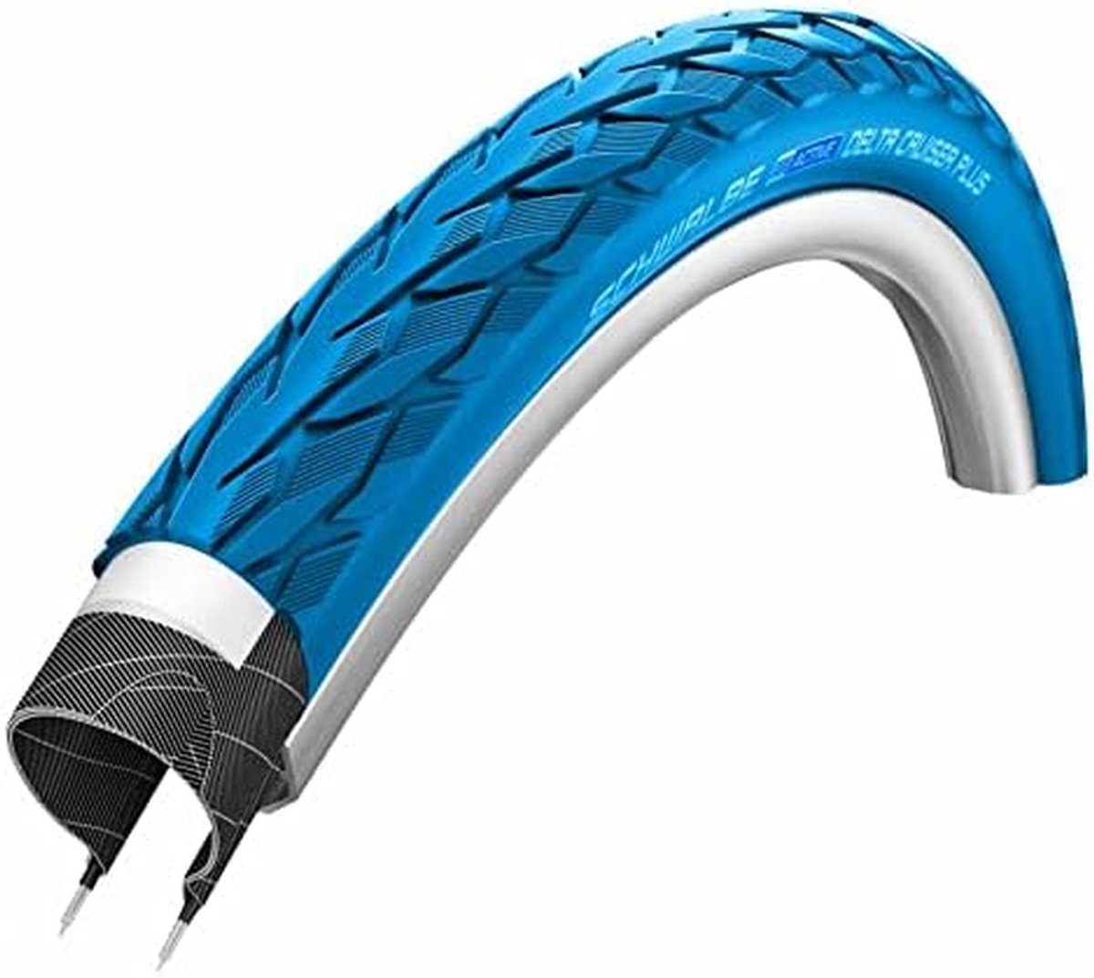 Fietsband - Banden - Stadsverkeer - Reflecterende Streep - 700x35 - Blauw