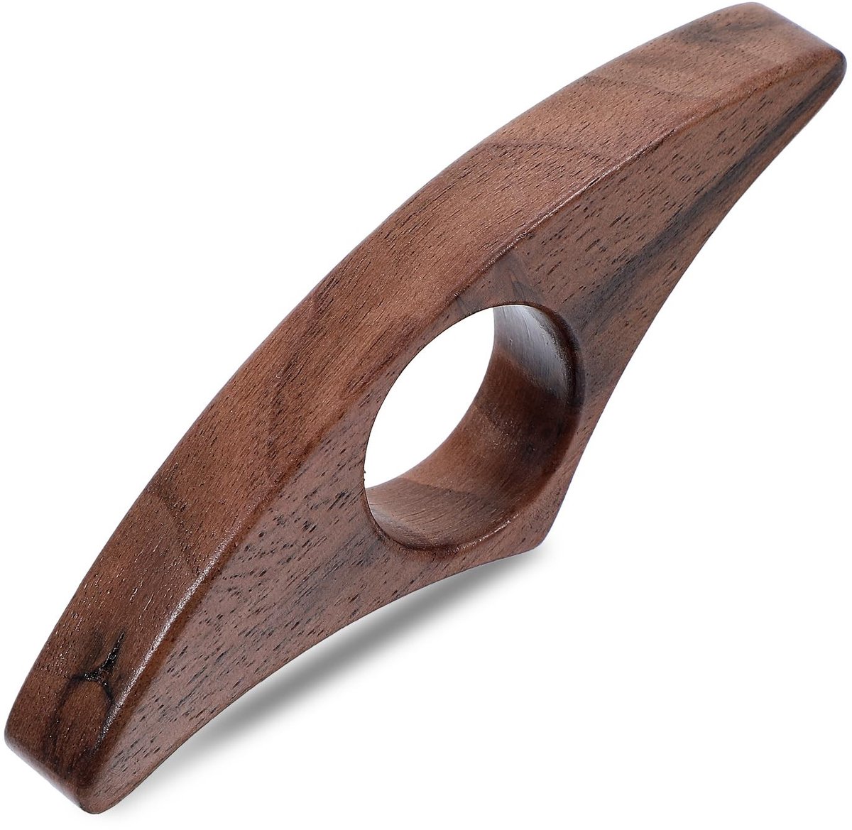Dailygoods- Paginahouder van walnoot - Houten Boekhouder - Bladwijzer - Mediumformaat - 22 mm - Ambachtelijke elegantie - Perfect voor boekenliefhebbers