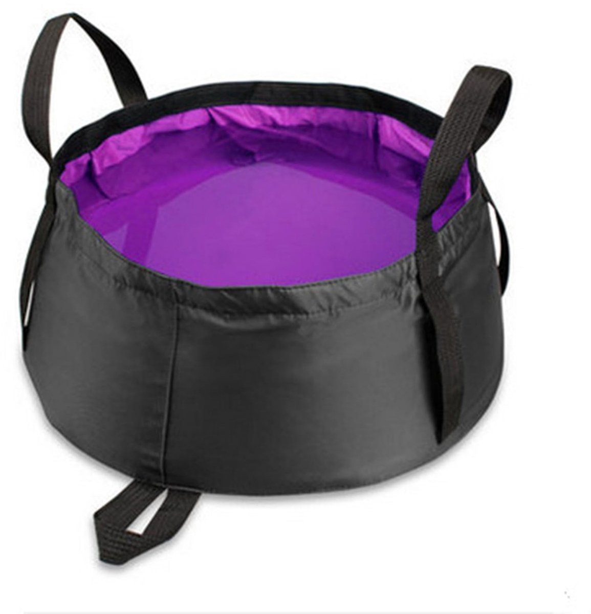 Dailygoods- Campingwastafel 8,5 l - Opvouwbaar - Draagbaar - Waterdicht - Ruimtebesparend - Versterkte handgrepen - Opvouwbare Wastafel