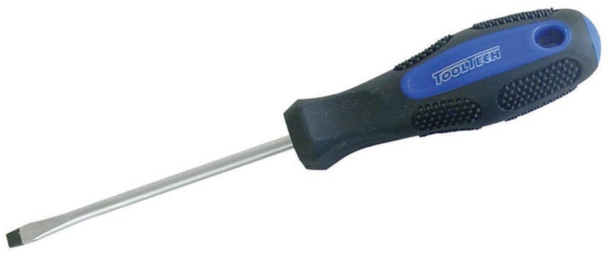 Schroevendraaier Sleuf 6 x 150 mm – Chroom Vanadium – Soft Grip – TOOLTECH