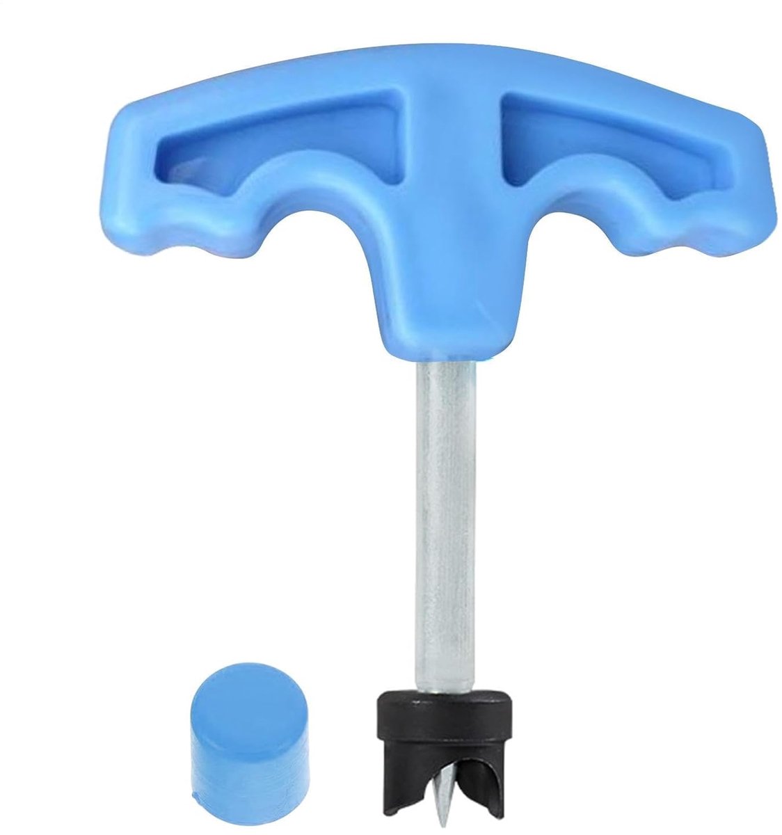 Gaatjespons - Slangperforator - Irrigatie aanleggen - Robuuste RVS tip - 10 x 8.6 cm - Zwart