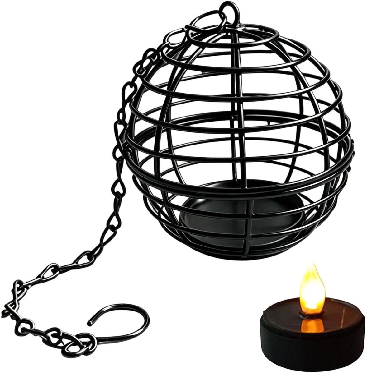 Theelicht op zonne-energie - Buitenlamp decoratie - Terras verlichten - Automatisch aan bi