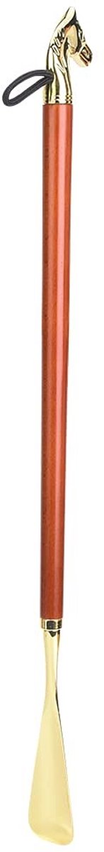 Dailygoods- Schoenlepel Lange Paardenkop - Geïmporteerd Beukenhout - Comfortabele Grip - Hygiënisch - Ruimtebesparend Ontwerp - 55CM Lengte - Schoenhulp