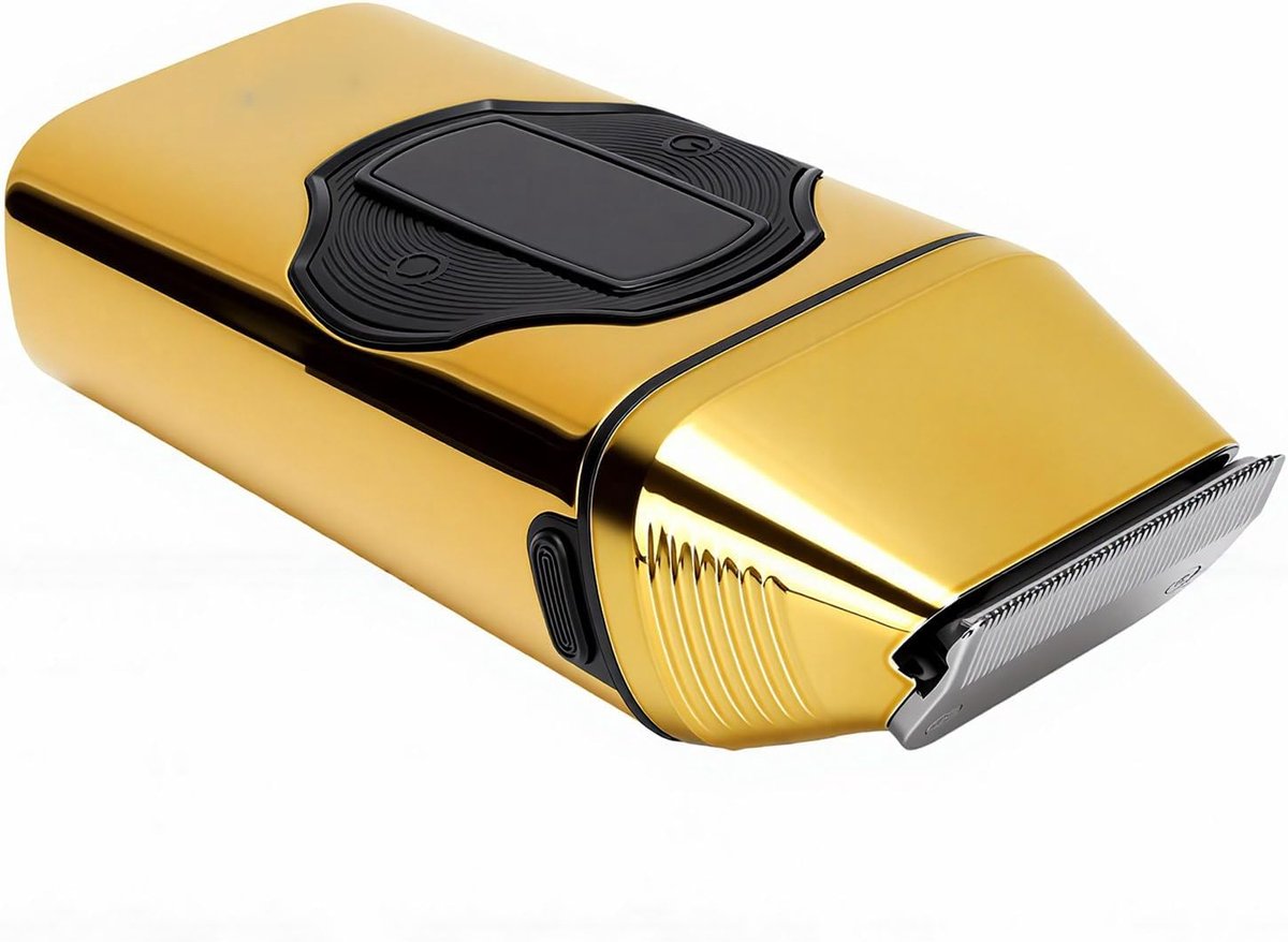 Baardtrimmer - Elektrische Tondeuse - Persoonlijke Verzorging - 2-in-1 Folie en Trimmer - 1400 mAh Batterij - Zwart