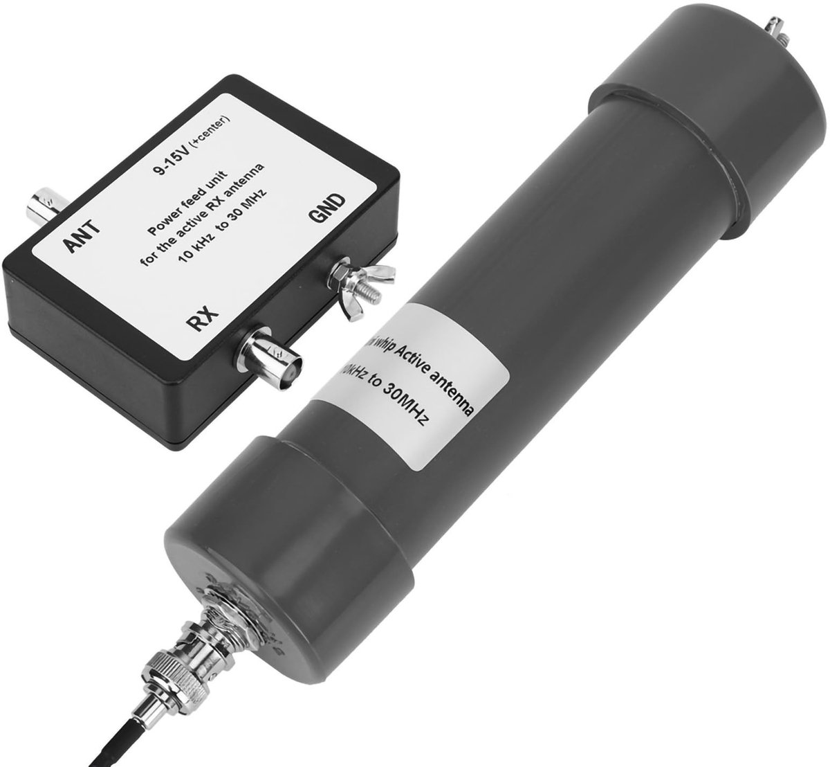 Dailygoods - Mini Actieve Antenne voor Radio Communicatie 10 KHz - 30 MHz