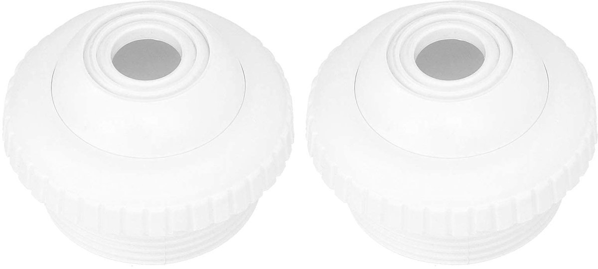 Dailygoods- Jet Nozzle 1,5 inch - 2 Stuks - Buitendraad - Zwembad/Spa - Vervangende Onderdelen - Eenvoudig te Installeren - Zwembadreturnjet