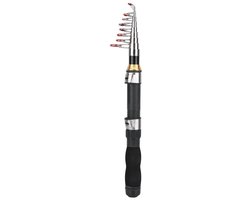 Dailygoods- Hengel Draagbaar 1,5m - Telescopische Hengel - Antislip Handvat - Zeevisserij - Zoetwater/Vijvervisserij - Fijne Afwerking - Visstok — afbeelding 5