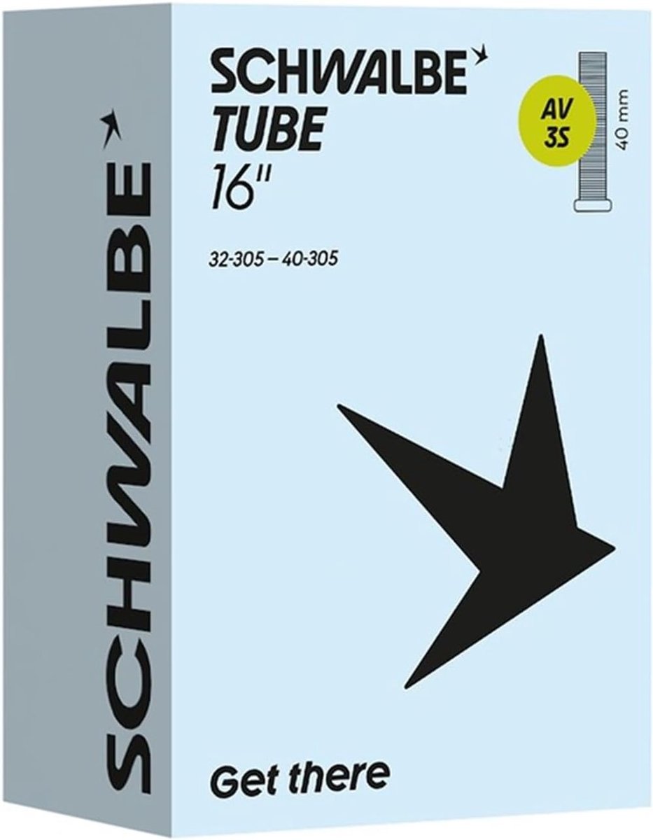 Fietsbinnenband - Reserve binnenband - Fietsreparatie - Butyl Rubber - 32/40-305 - Zwart