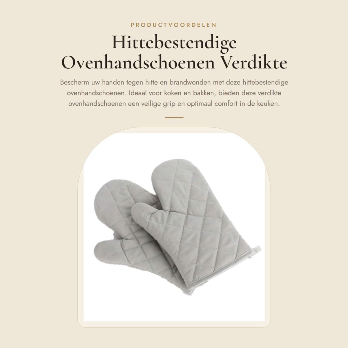 Dailygoods- Ovenwanten Hittebestendig - Ovenhandschoenen Antislip - Hittebestendige Pottenhouders - Bakhandschoenen 1 Paar - Corrosiebestendig - Effectieve Warmte-isolatie