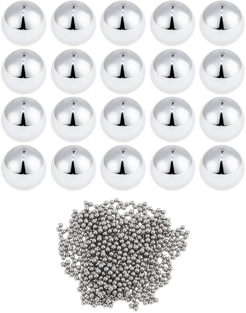 Dailygoods - Set van 600 Precisiekogellagers van Staal G100