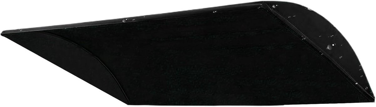 Schommelbank Luifel - Hangstoel Zitbank - Buiten Ontspanning - Waterdicht Oxford Stof - 195 x 123 cm - Zwart