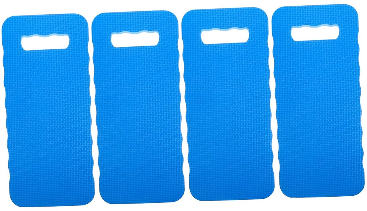 Knielkussens Tuinieren - Beschermende Pads - Comfortabel Klussen - Dempend EVA Materiaal - 40x18x2CM - Blauw