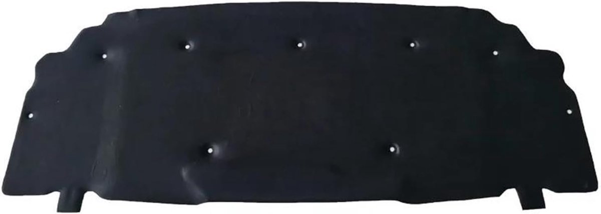 Motorkap Isolatiemat - Geluidsisolatie Pad - Motor Bescherming - Brandwerend Schuim - 1 mm dik - Zwart