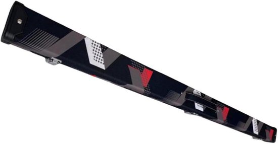 Biljartkeu Koffer - Keu Tas - Biljart Spelen - Duurzaam PU Materiaal - 120 cm Lang - Zwart — afbeelding 4