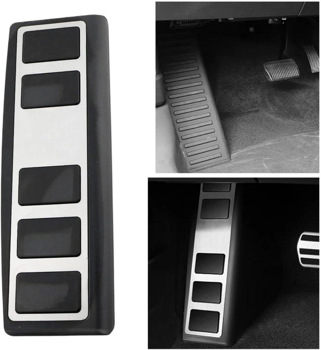 Pedaal Covers - Auto Pedalen - Comfortabel Rijden - Antislip Oppervlak - Set van 2 - Zwart