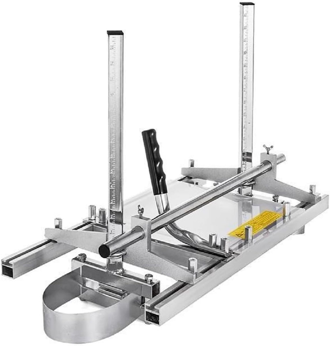 Kettingzaag Molen - Houtbewerking Hulp - Timmerhout Zagen - Verstelbaar Ontwerp - Tot 48 Inch - Aluminium