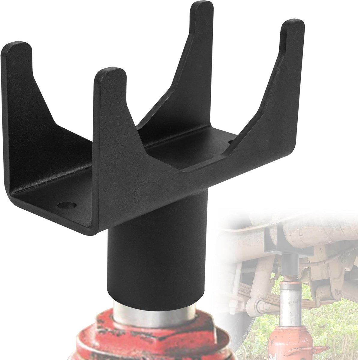 Flessenkrik Adapter Lifting Saddle - Geschikt voor 2" 3" 4" Ronde of Vierkante Buizen - Stalen Liftplatform - ShopVlot