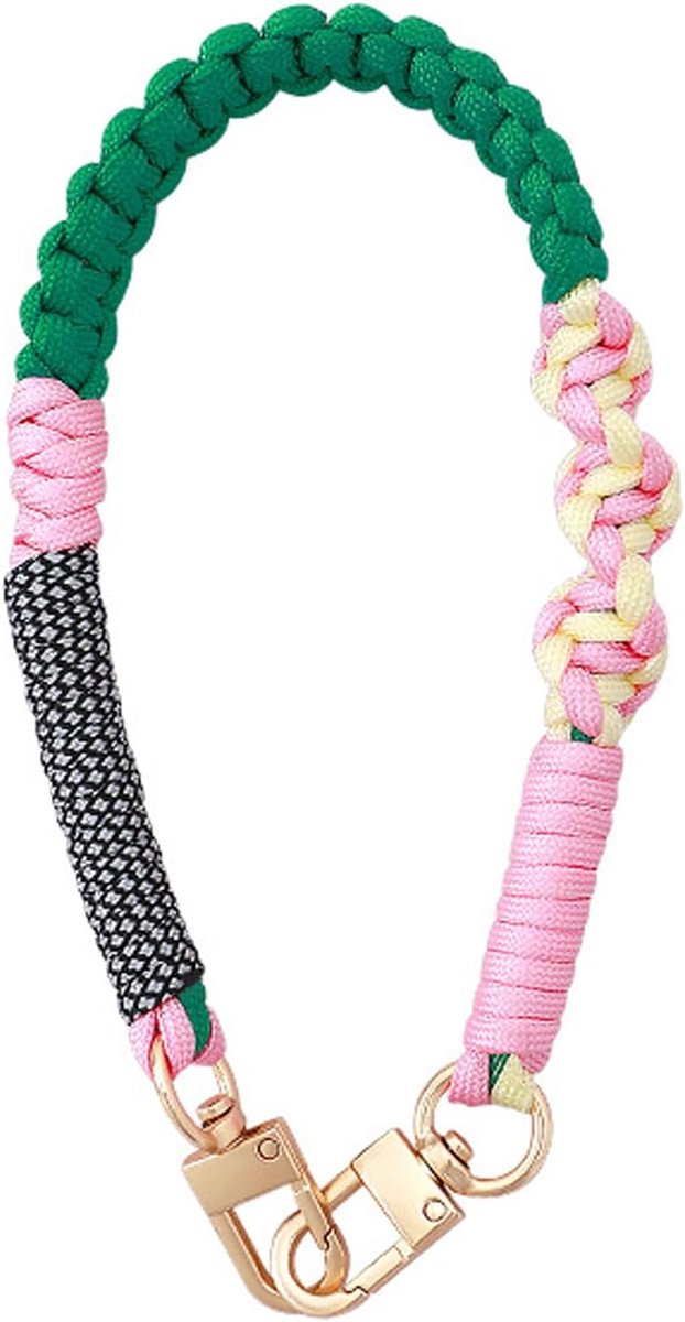 Mobiele telefoon polsband - handgeweven - stijlvol design - voorkomt verlies - ShopVlot