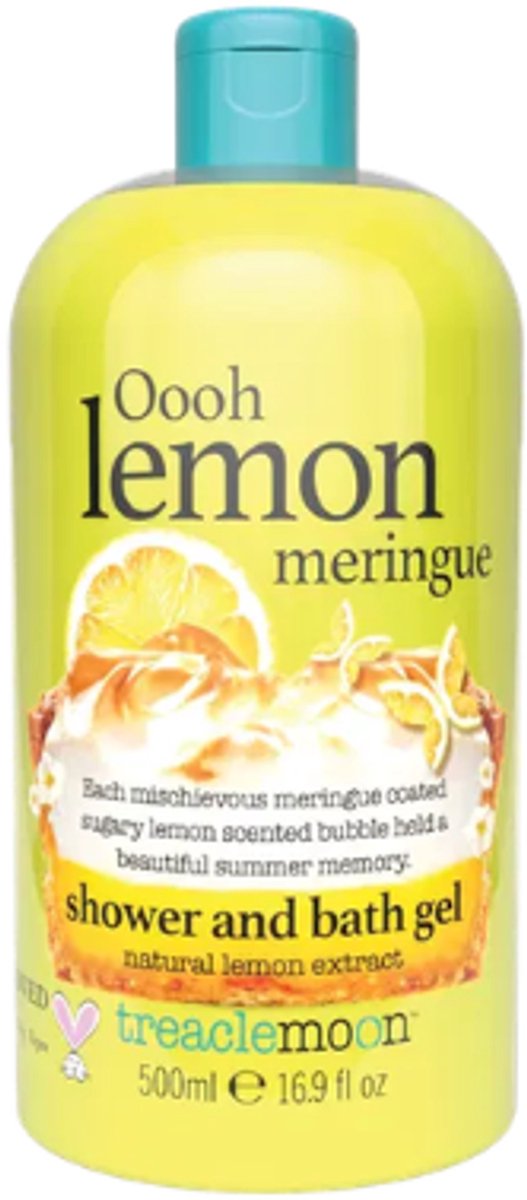 Zomer Douchegel Oooh Lemon Meringue - Treaclemoon | 1x500 ml | Verzorgende Douchegel | Verzorgingsproducten Zomer Limited Edition 2026
