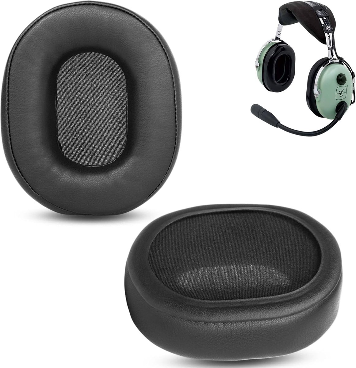 Ear Pads Compatible with David Clark H10-13.4 H10-20 H10-30 H10-40 H10-13S H10-76 H10-60 DC Headphones Ear Pads - ShopVlot
