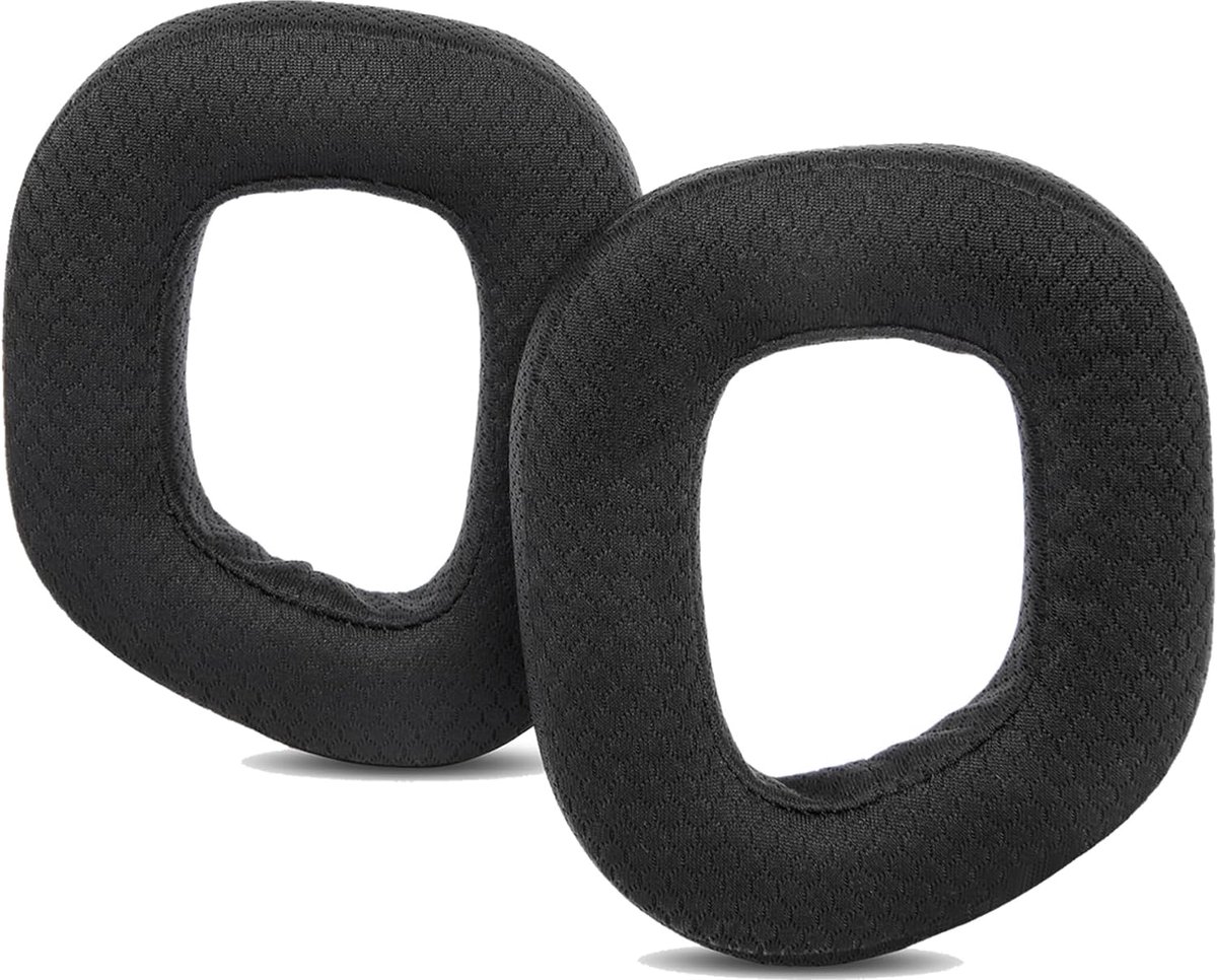 Replacement Ear Pads Compatible with Corsair HS80 RGB/HS80 Max Headset (Textile and Memory Foam Earpads) - ShopVlot