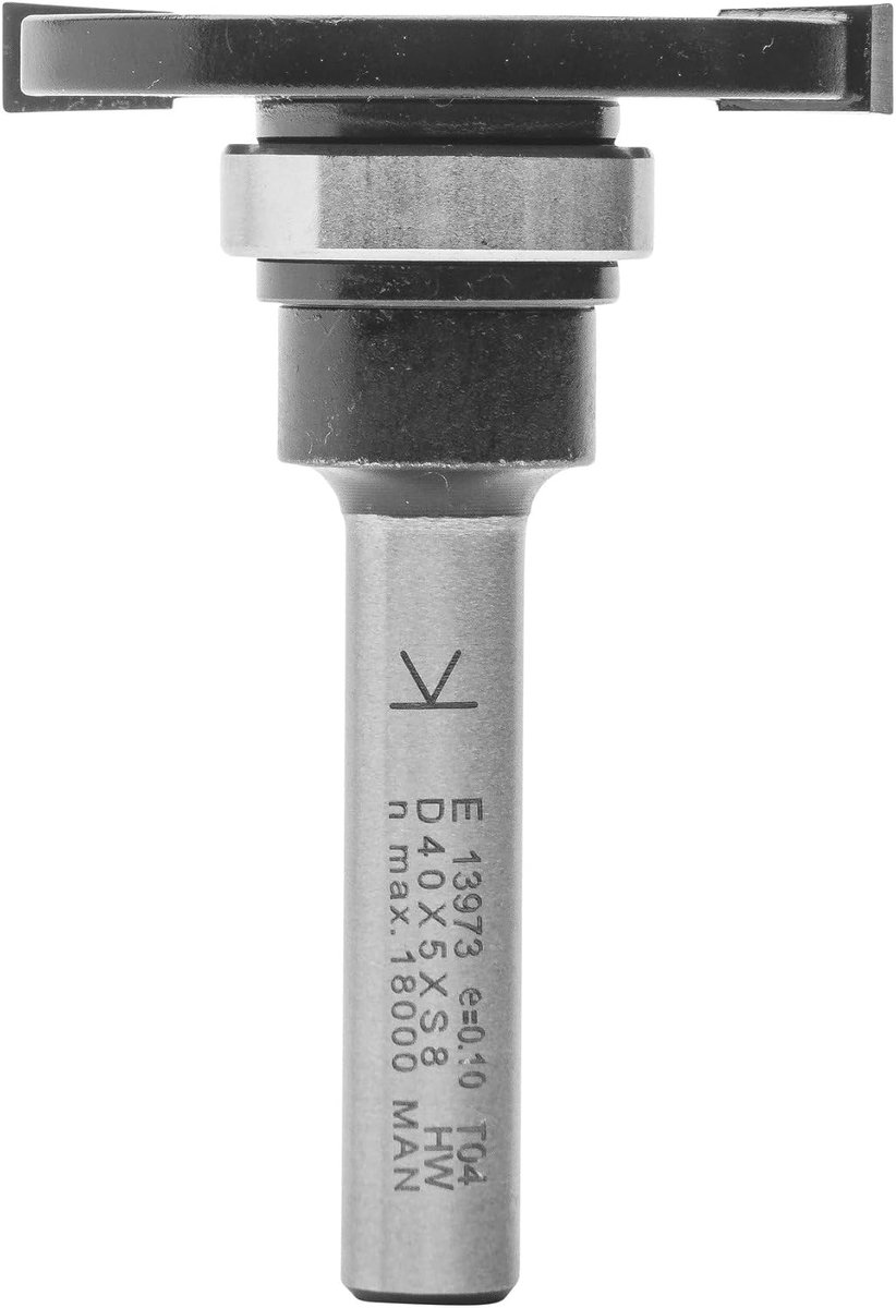 ENT 13973 Groove saw, Carbide, Shank diameter (S) 8 mm, Fremameter (D) 40 mm, NL 5 mm, ØKL 19 mm, T 10.5 mm, GL 54 mm - ShopVlot