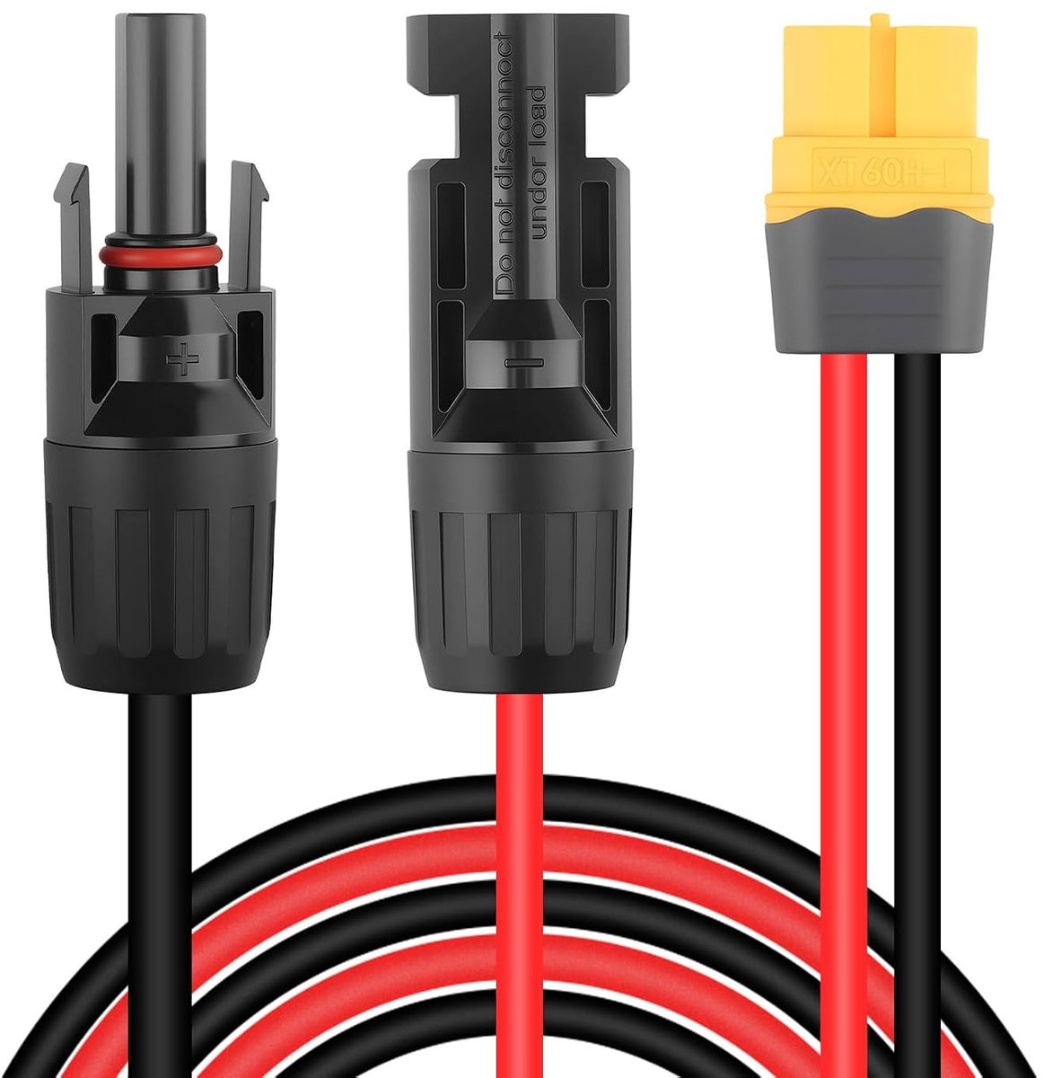 XT60 Zonnestekker naar adapter zonnepaneel verlengkabel 12AWG kabel 1,5 m voor EF DELTA 2 River 2 Max Pro Mini - ShopVlot