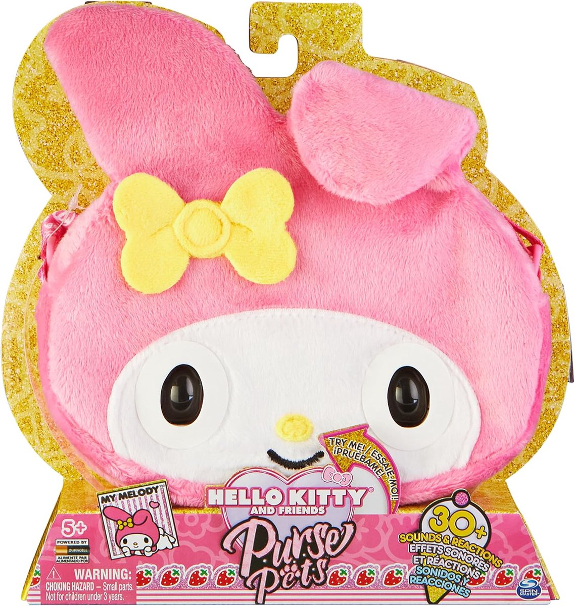 Purse Pets 6065145 Melody Interactive Shoulder Bag with Over 30 Sounds, Responses, Blinking Eyes and Music, from 5 - ShopVlot